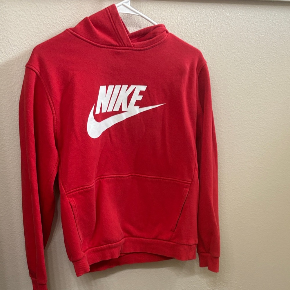 Nike Crimson Pullover with White Logo
